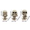 2/3Pcs Car Scent Freshener Things Resin Cool Car Aromatic Vent Clip Skeleton Car Air Outlet Decor Auto Interior Halloween Decor