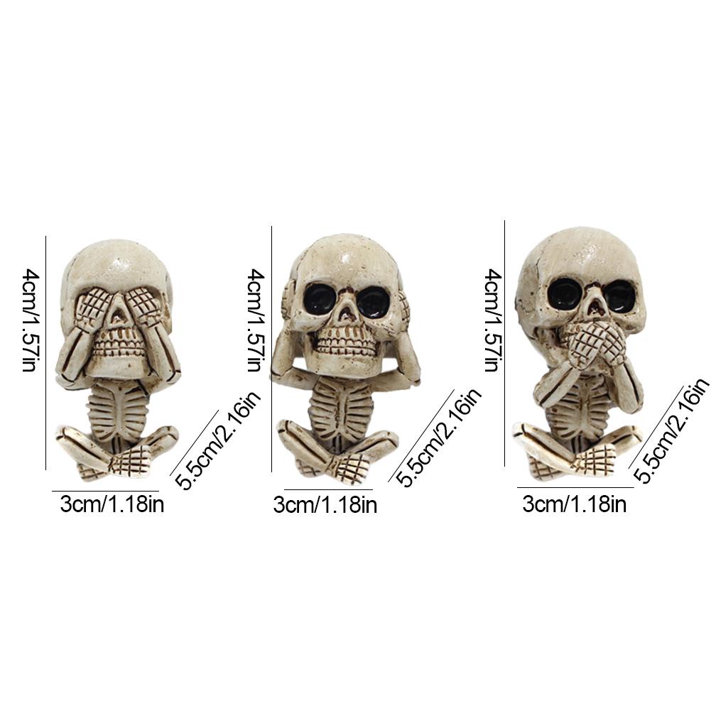 2/3Pcs Carro Aromatizante Coisas Resina Legal Carro Aromático Ventilação Clipe Esqueleto Carro Saída de Ar Decoração Auto Interior Decoração de Halloween