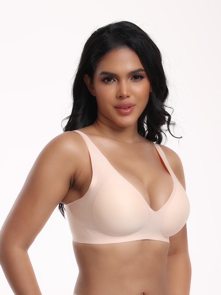 Cross-border Women's Seamless Wire-Free Full-Coverage Bra - Comfortable & Hot-Selling