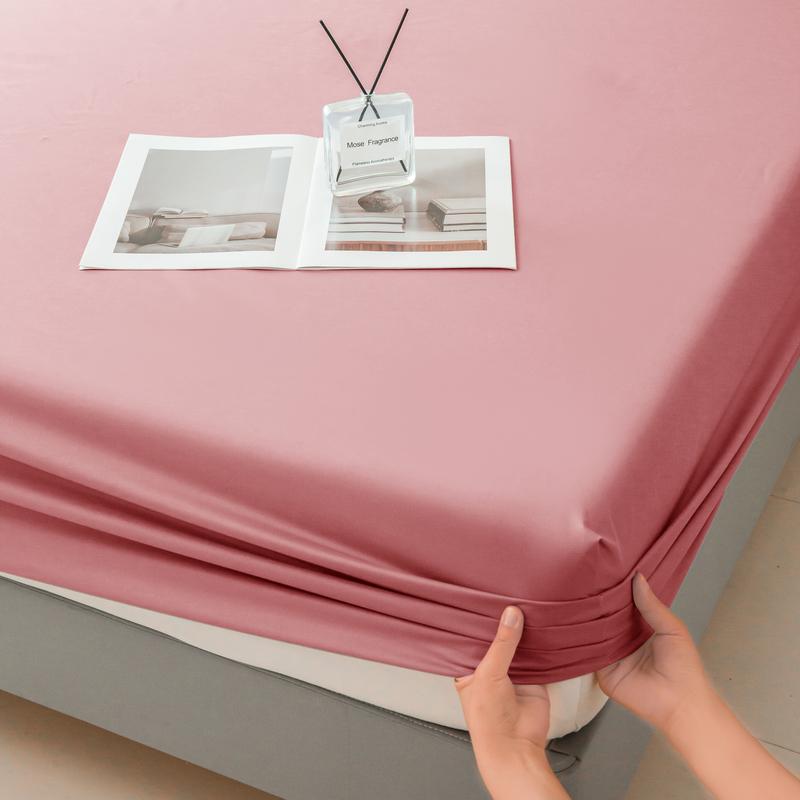 Summer Waterproof Elastic Fitted Sheet Couple Single Double Bed Mattresses Cover Bedspread on The Euro Bed Linens 90 150 160x200