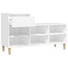 Shoe Rack White 102 x 36 x 60 cm Engineered Wood
