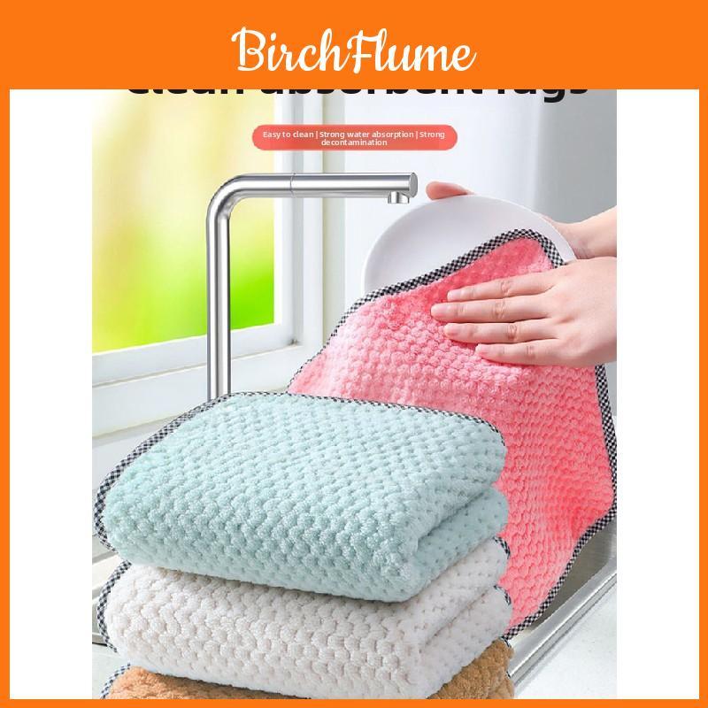 Ultra Fine Fiber Cleaning Cloth For Kitchen And Dishwashing With Absorbent Nonstick Surface