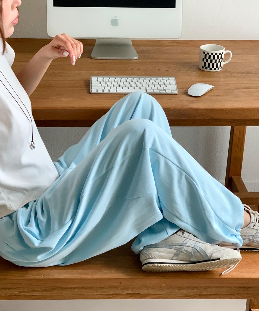 Opeullin Essential Two-Way Sweatpants (Blue)