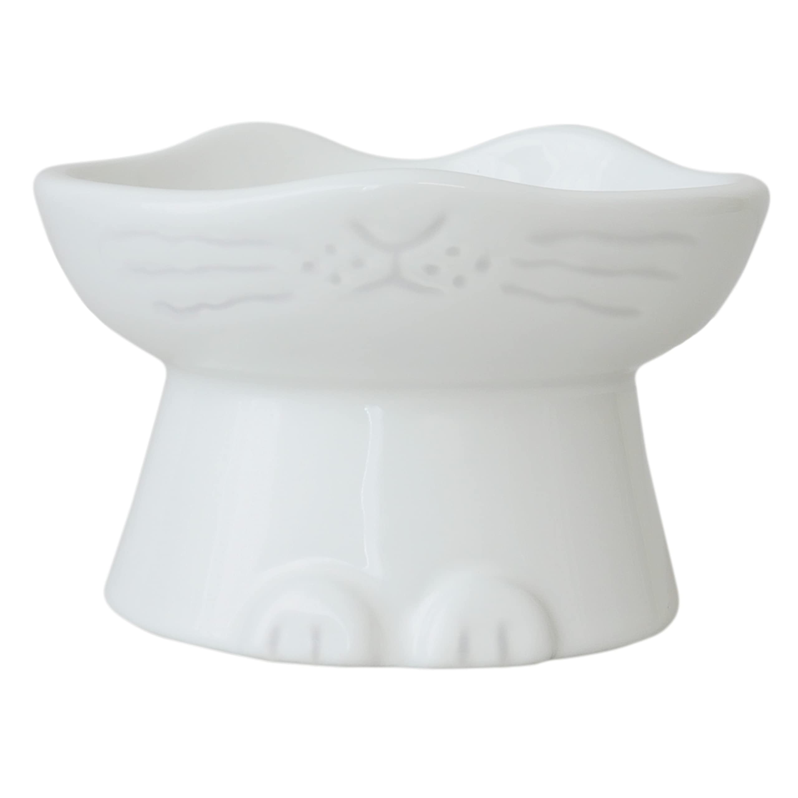

nnma Cat Food Mini Food Микроволновая посудомоечная машина Сделано в Mino Food Rice Plate Белая миска, Размер, Контейнер, Безопасный, Безопасный, Япония, Посуда, Контейнер, NN-1599