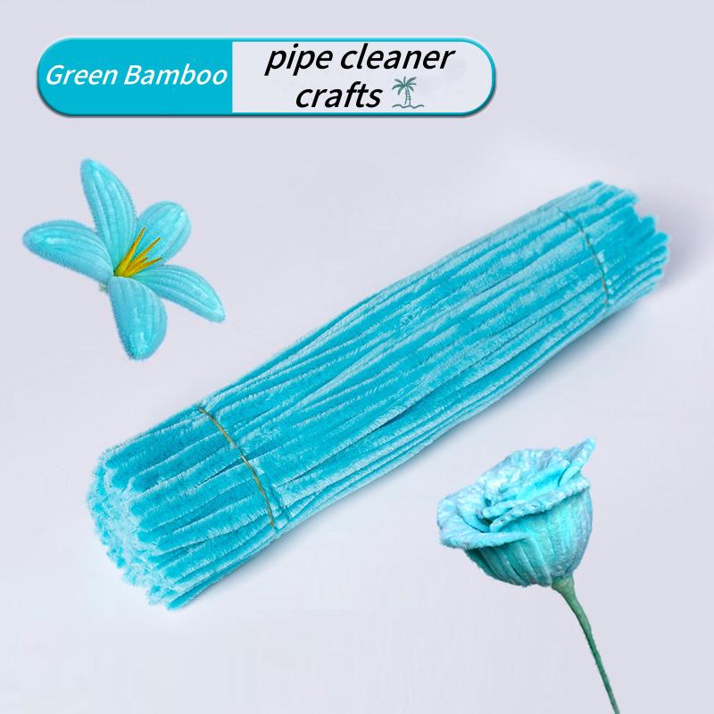 200 PCS Pipe Cleaners, Multi-Colored Pipe Cleaners Craft Supplies, 8 Colors Chenille Stems for DIY Arts Crafts Project