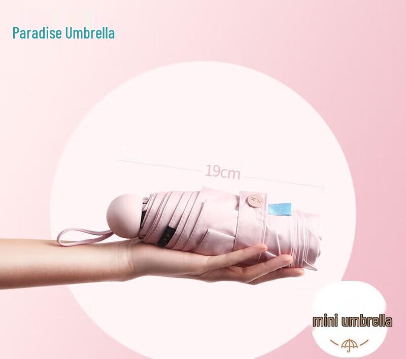 Heaven Five-Fold Capsule UV Umbrella
