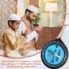 Prayer Compass Travel Allah Compasses for Camping Eid Prayer Keychain Ornament for Family Friends Sisters Siblings Coworkers