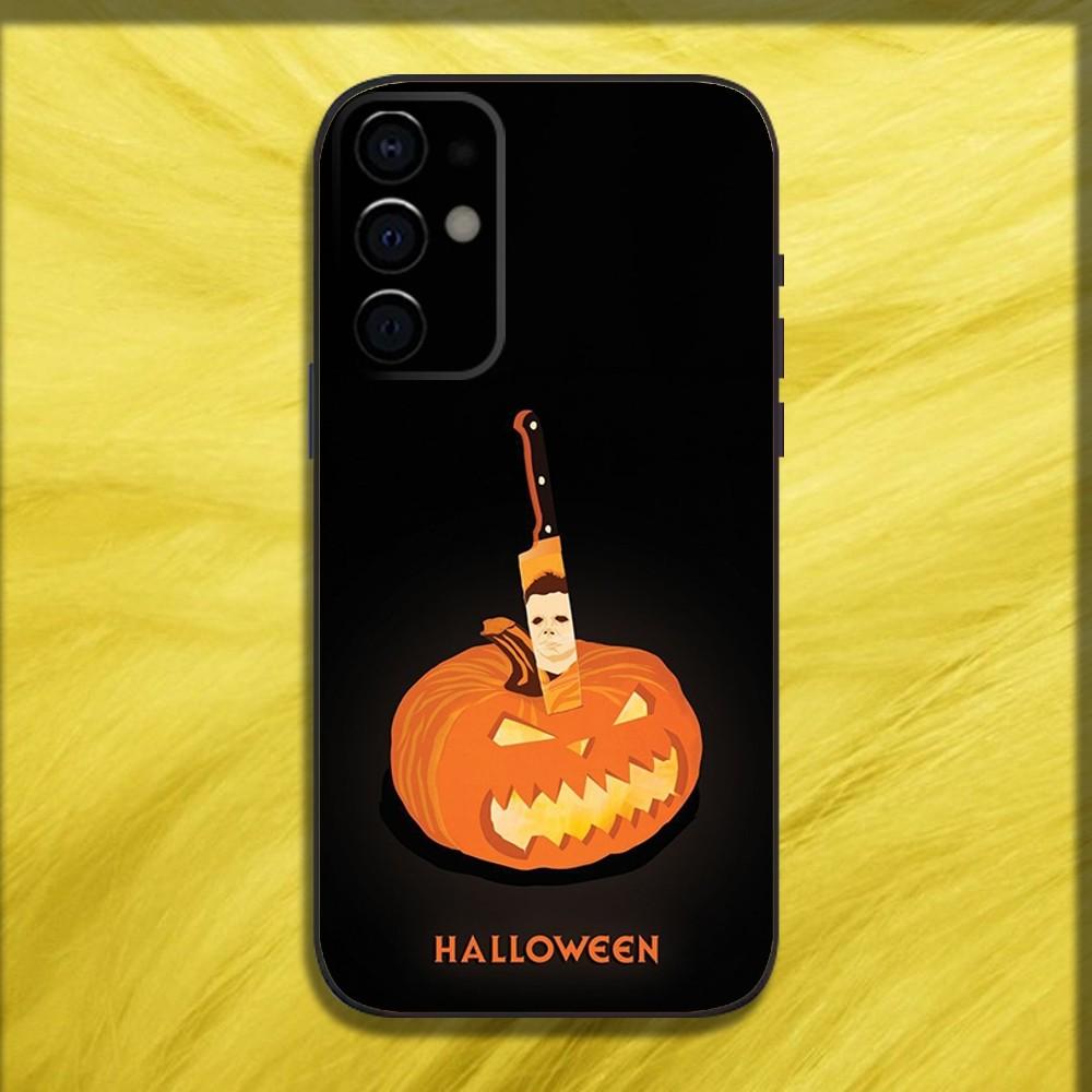 Halloween M-Michael Myers Phone Case For Samsung S24,S21,S22,S23,S30,Ultra,S20,Plus,Fe,Lite,Note,10,9,5G Black Soft Shell