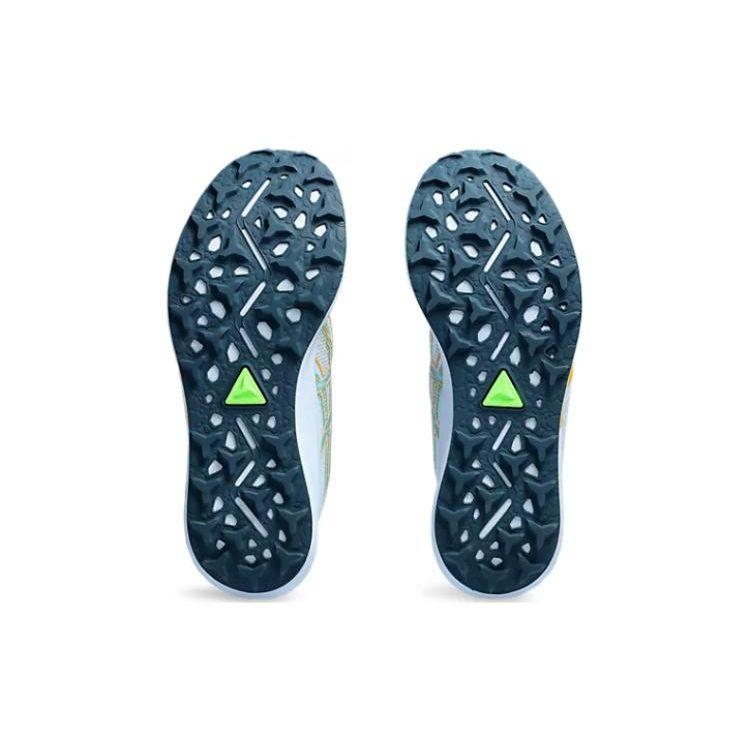 ASICS Fuji Speed ​​2 Light Blue Bright Orange Мужские кроссовки Dark-Mint 1011B699-401 42 — фото 5