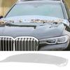 Auto Front Windshield Frost Cover Rain Trough Protection Pad, Waterproof Dust-Proof Leaf Blocker Fall Winter Car Essential