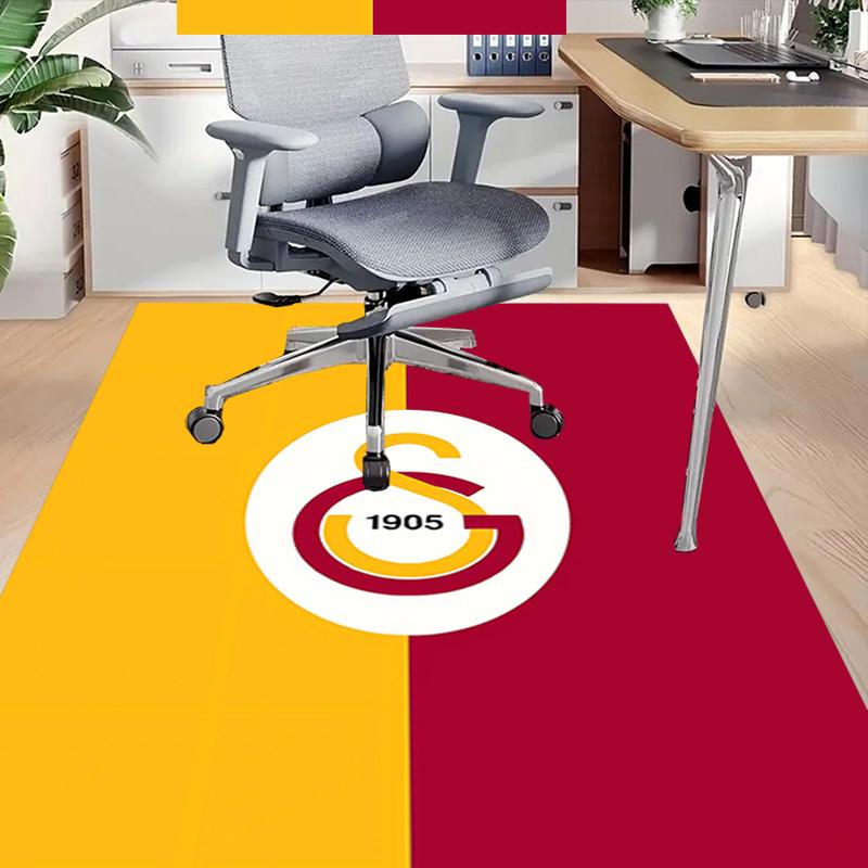 Galatasaray Crest Carpet For Playroom Bedroom Living Room Sofa Home Decorkids Game Area Rug Nonslip Floor Mat