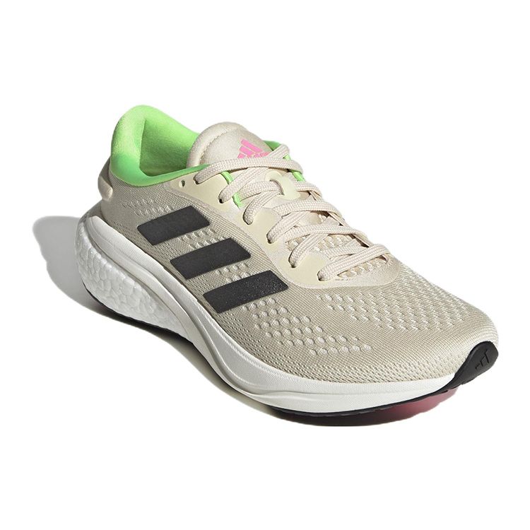 adidas Supernova 2 Ecru Tint Solar Green Women Sneakers Cream Night-Metallic GW9095