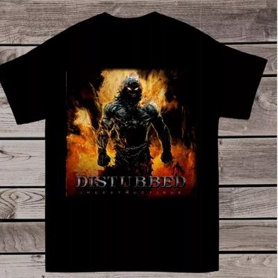Disturbed Band Indestructible ALbum Black T Shirt  Unisex T-Shirt