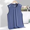 Men's Solid Color Sleeveless Shirt