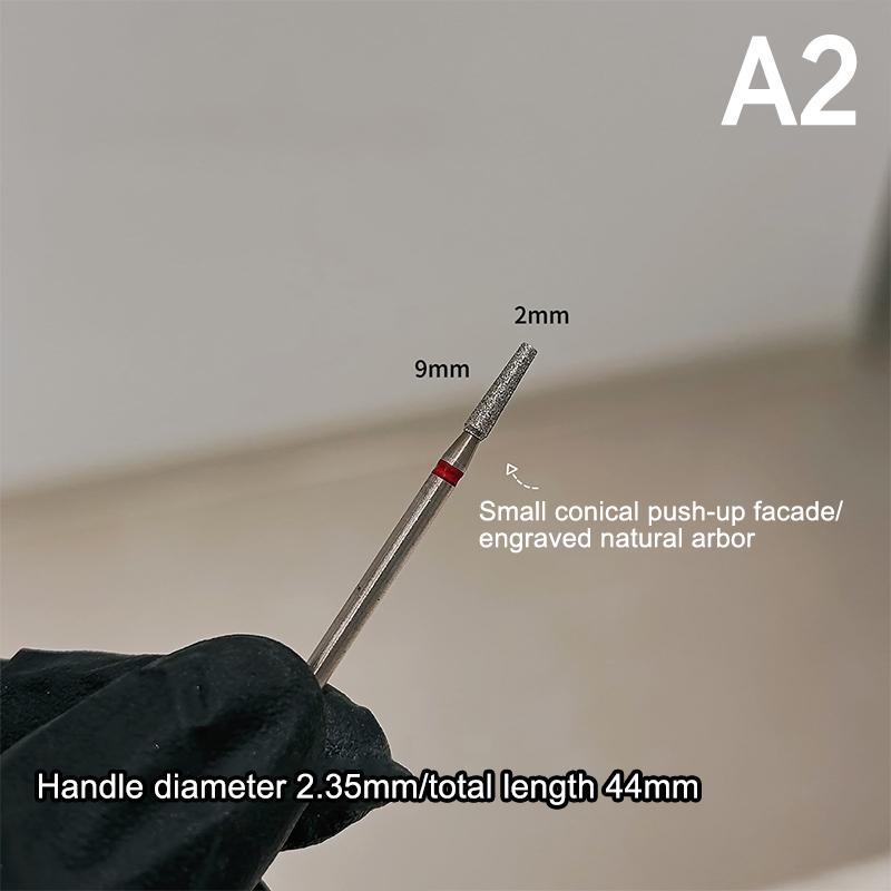 Nail Front Drill Bits Remove Cuticle Nail Polish Head Electric Polishing Machine Accessories Nail Tools