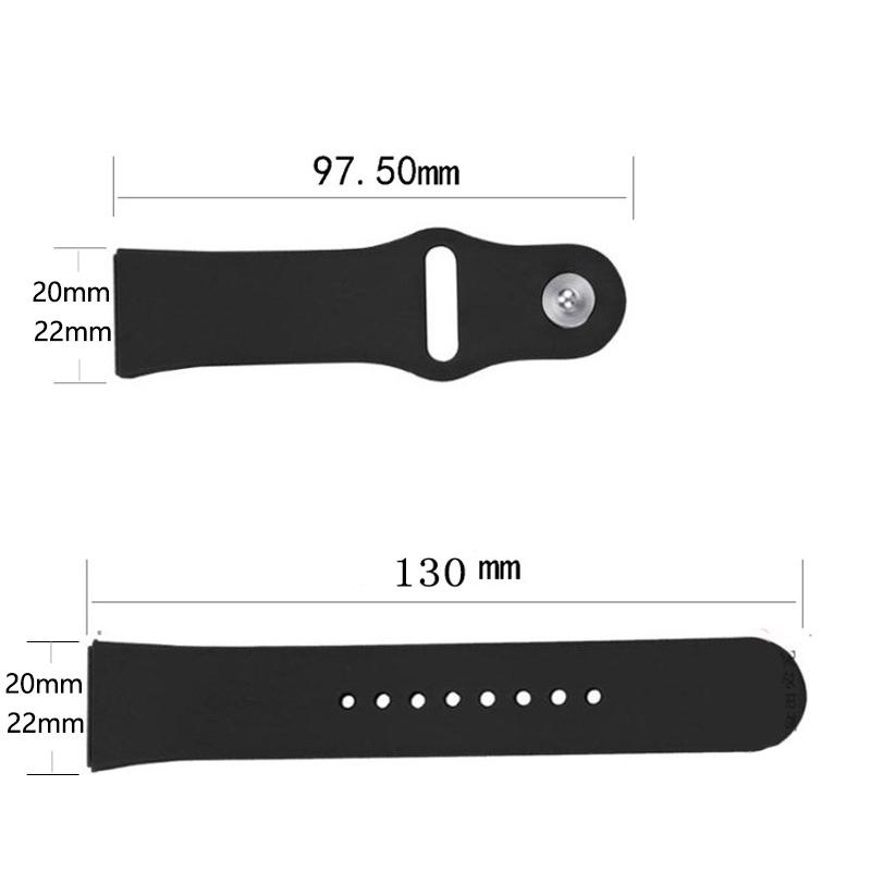 Silicone Venu2 Strap For Garmin Vivoactive 3 4 Band Watch Venu 2 SQ Forerunner 645 Wristband Bracelet Garmin Forerunner 245