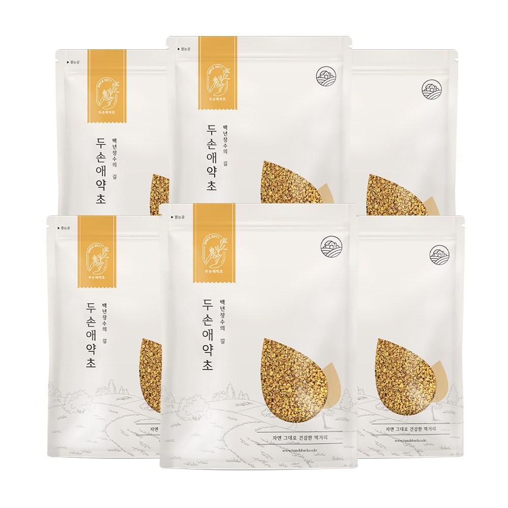 Dusonae Yakcho Chinese Roasted Yellow Buckwheat Tea 6 Pcs 500g
