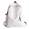 Schoolbag Korean Version of the New Solid Color Backpack, Fashionable, Simple and Large-capacity Backpack for Junior High School Students, Popular