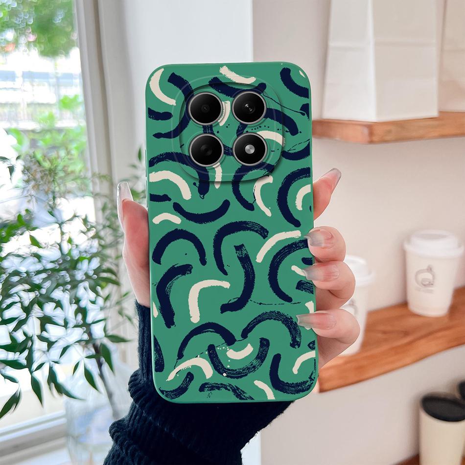 For Poco M8 Pro Case Cute Design Shockproof Phone Protector Soft Liquid Silicone High Quality Back Cover For Poco M 8 M8Pro Capa