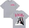 Singer Bad Gyal Album Graphic T-shirt Unisex's Women's Summer Cotton Y2K Clothing Breathable Hip Hop Round Neck Short Sleeve Top