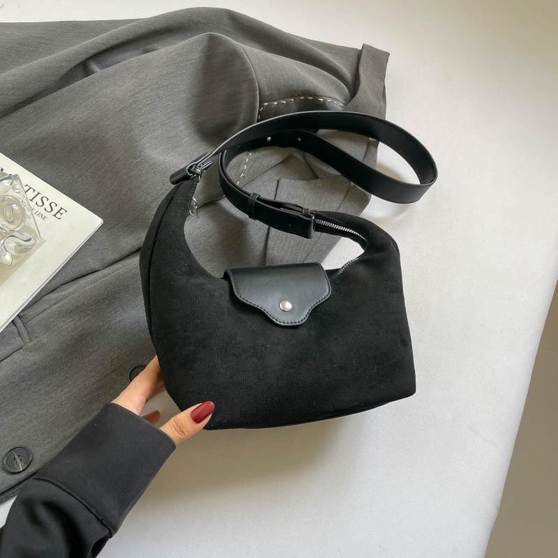 2025 New Autumn and Winter Popular Simple Foreign Fashion Waterproof Shoulder Crossbody Bag Light Tote Handbag