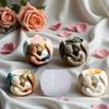 Multifuntional Children Silicone Mold for Resin Concrete Casting Decorative Succulent Planters and Jewelry Displays