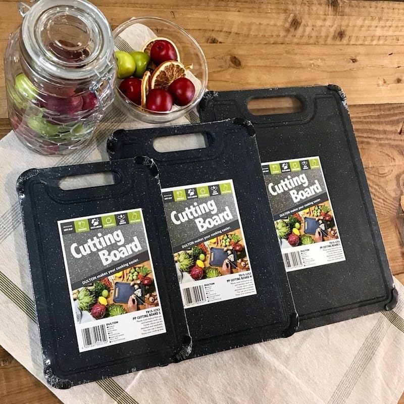 Dulton PP Cutting Board Medium Olive Designed for daily use Cutting board Kitchen tools Cooking utensils Height 8mm Width 350mm Depth 240mm
