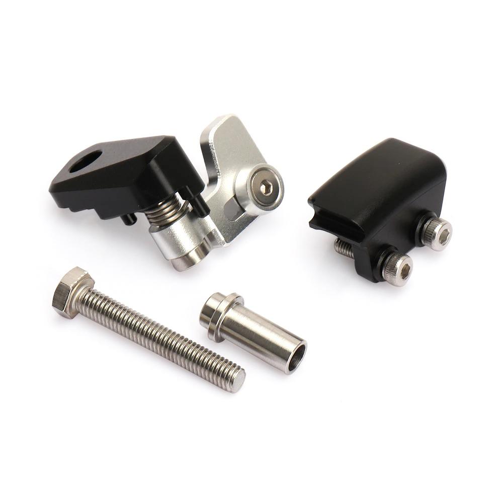 

Motorcycle Brake Lever Lock Black/Silver Ramp Parking Lock Brake Switch Set For YAMAHA X-MAX300 XMAX300 X-MAX XMAX 300 2023 2024 чёрный