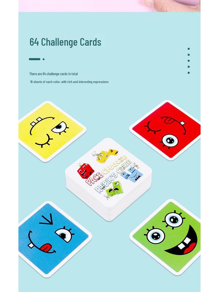 Interactive Face-Changing Cube Game: Enhancing Toddler Logic & Parent-Child Fun