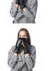 Europäische & Amerikanische Damen Lammfell Shearling Fäustlinge: Warme, winddichte Winter-Fleecehandschuhe