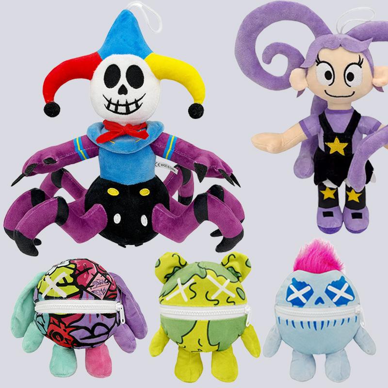 Car Beautiful Stickers Unisex Hot New In Stock Plush Toys Lily Lovebraids Giblet Chum Chompkins Plushie Horror Game Cute Anime Peripherals Doll Birthday Gift