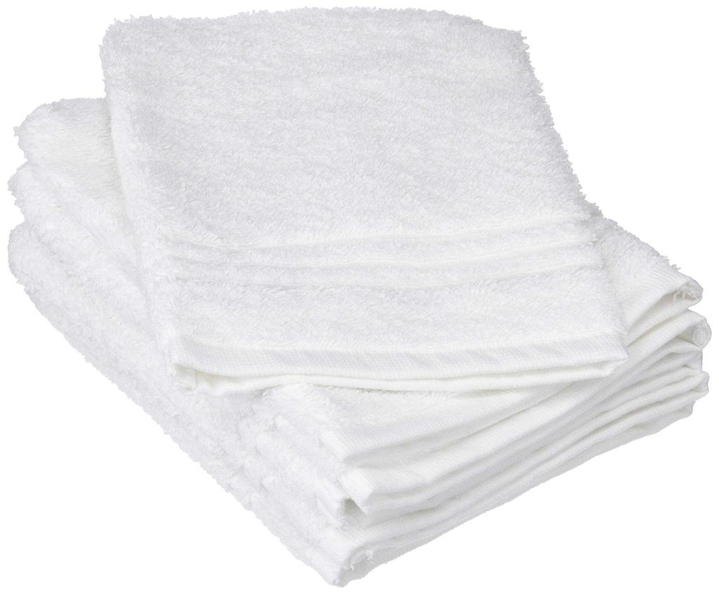 Buy De Witte Lietaer 195308 Luxury Hotel Washcloths Cotton, White, 15 X