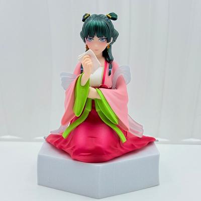 Anime Medicine House Girl's Whispering Cat 13cm Sitting Posture Cartoon Figurines Desktop Ornament Toy Gifts