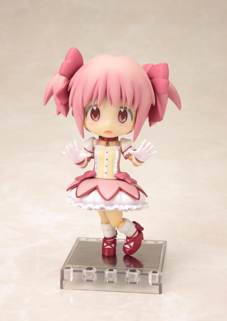 Kotobukiya Cu-poche Puella Magi Madoka Magica the Movie: Madoka Kaname Non-Scale PVC Painted Movable Figure