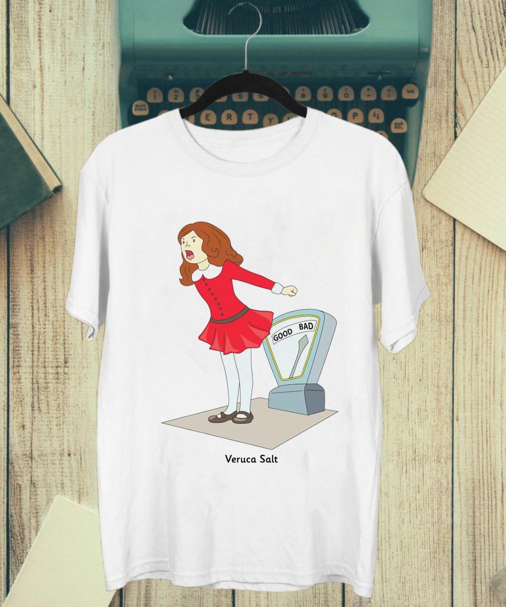 Collection Veruca Salt Band I Want It Now Funny White Shirt S to 5XL VK323 XL