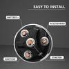 Dustproof 4 Position Ignition Switch 12V with Key ACC OFF IGN Start Fit Car Truck Tractor Forklift Trailer