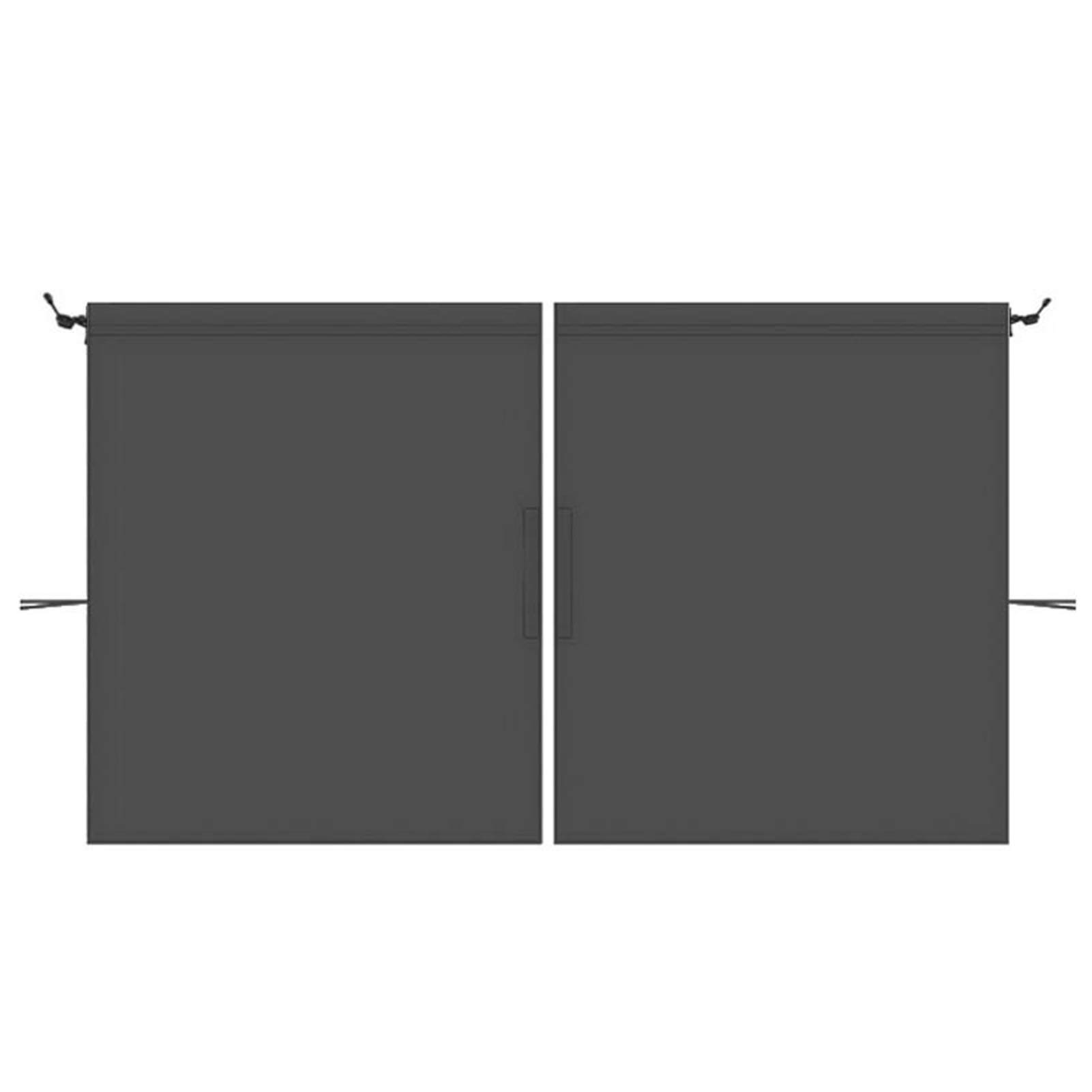 

Разделительная штора для кабины автомобиля 190T, солнцезащитные шторы для автомобиля 134x78 см для защиты конфиденциальности в такси, коммерческом транспортном средстве чёрный