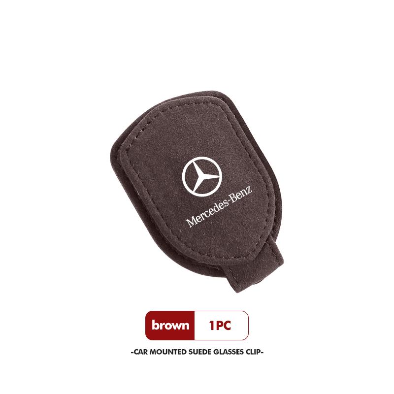 CQP1 Magnetic Car Sun Visor Glasses Holder Storage Clip Accessorie For Mercedes Benz AMG A C E S G Class W201 W210 W108 W204 W205