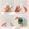 Excellent Cotton Pad Dispenser Easy To Take Sanitary Practical Wall Mounted Makeup Cotton Swabs Flip Organizer
