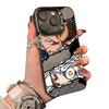 iPhone 14-17 Pro Max Luffy Zoro Energetic Phone Case - Japanese & Korean Design