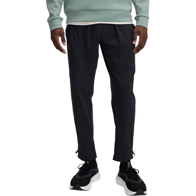 

Under Armour Breathable Comfortable Mid-Rise Casual Knit Sports Pants Men bottoms Black 1390258-001 L