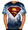 Summer Fashion Cool Superhero 3D Printed Men's T-Shirt Neutral Casual Retro Short Sleeve