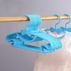 10-50PCS Kids Hangers Baby Clothes Hangers for Drying Child Hanger with Bow Design for Home Use Dry Wet Two Use