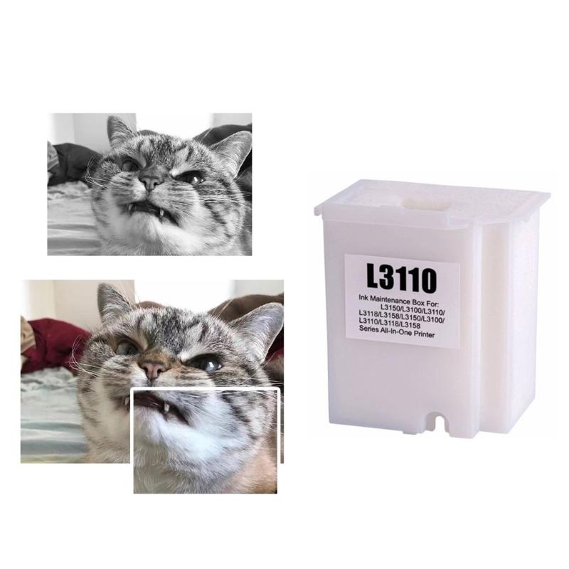 Nádržka na údržbu Pohlcovač nádržky na odpadní inkoust Výměna houbové podložky pro L1110 L3100 L3110 L3150 L3160 L3165 L3166 L5190