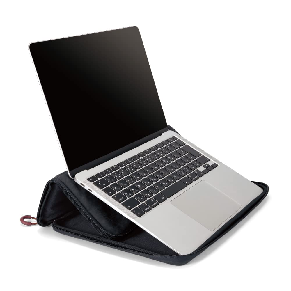 Nakabayashi Digio2 13.3-inch Universal PC Stand with Inner Case, Black, Z0443