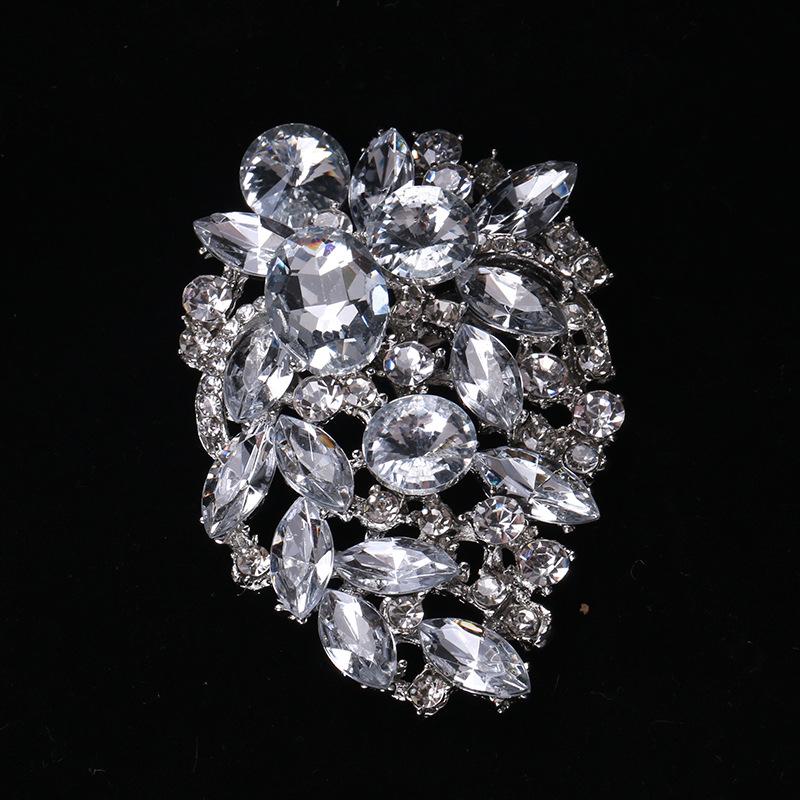 Legierung Mode Kreative Persönlichkeit Kristallglas Brosche Brosche Brosche Damen Kleidung Zubehör