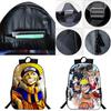 Sac à dos scolaire élégant Naruto Anime avec design durable et bretelles réglables