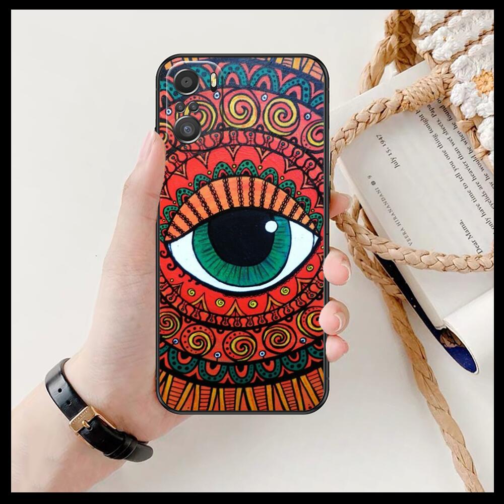 Art Flowers Banana Leaf  For Xiaomi Redmi Note 10S 10 9T 9S 9 8T 8 7S 7 6 5A 5 Pro Max Soft Black Phone Case