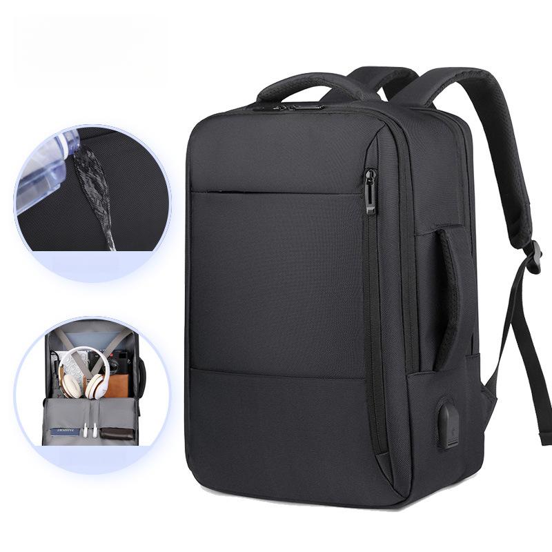 Men's Fashion Backpack High-End Large Capacity Travel Women's Backpack Trendy Backpack Lightweight Laptop Bag