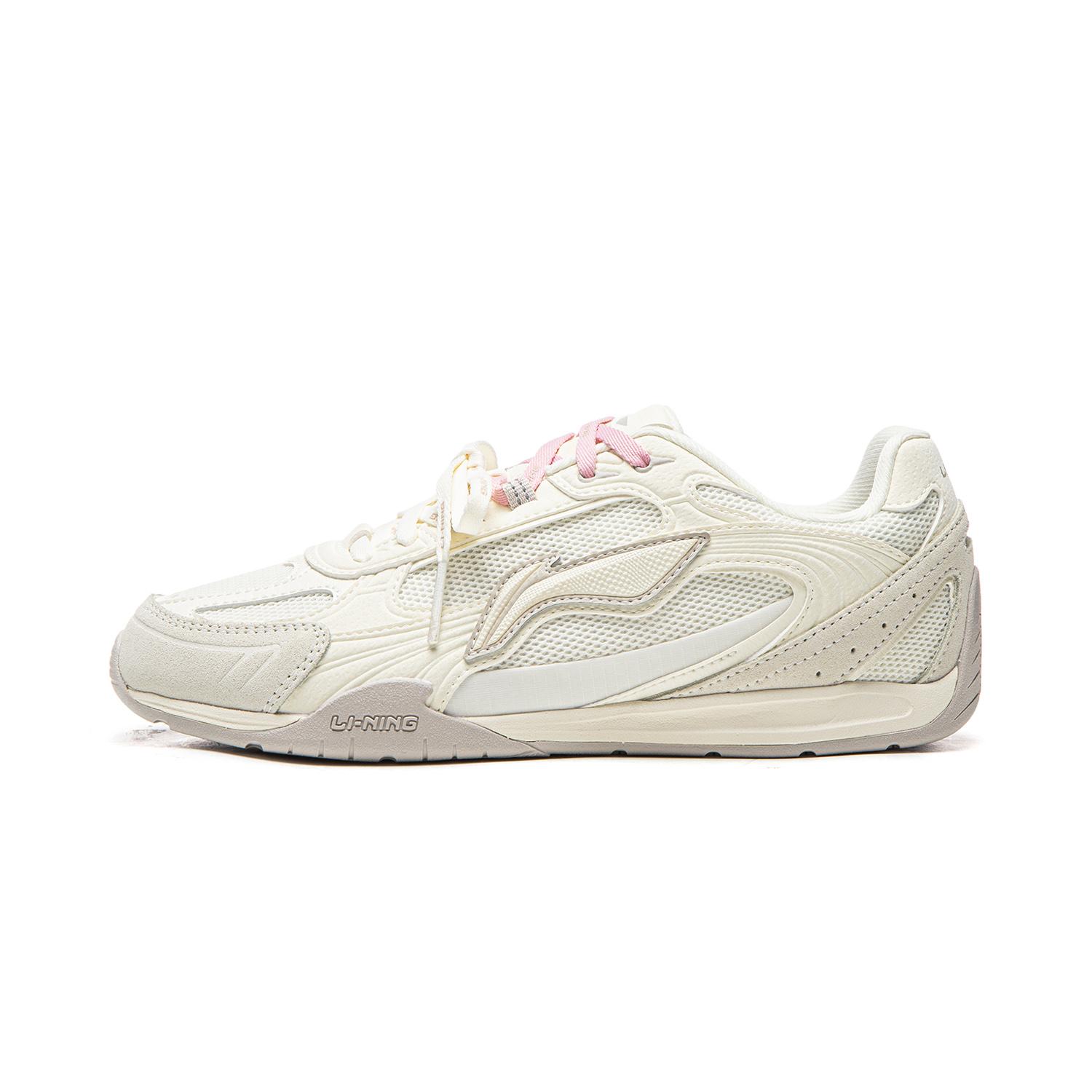 Li-Ning Classic Casual Sneakers Coffee Khaki Women AGLW196-1 35